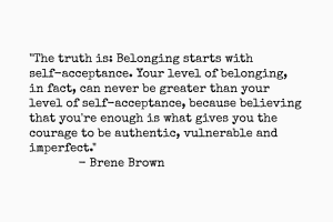 not belonging