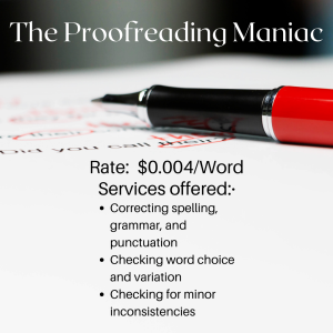 proofreading maniac